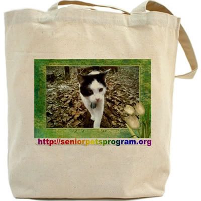 New! Order your American Senior Cats canvas tote bag today—and Help Save Senior Cats!