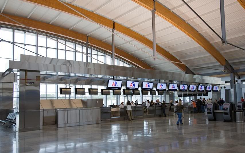new 32-gate Terminal 2 at