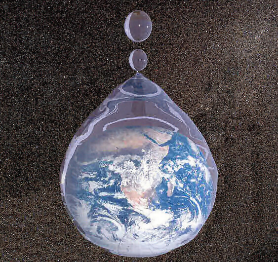 earth in the water