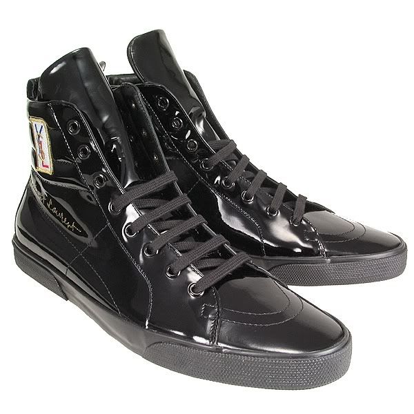 Designed by famed parisian fashion house Yves Saint Laurent these hi-tops 