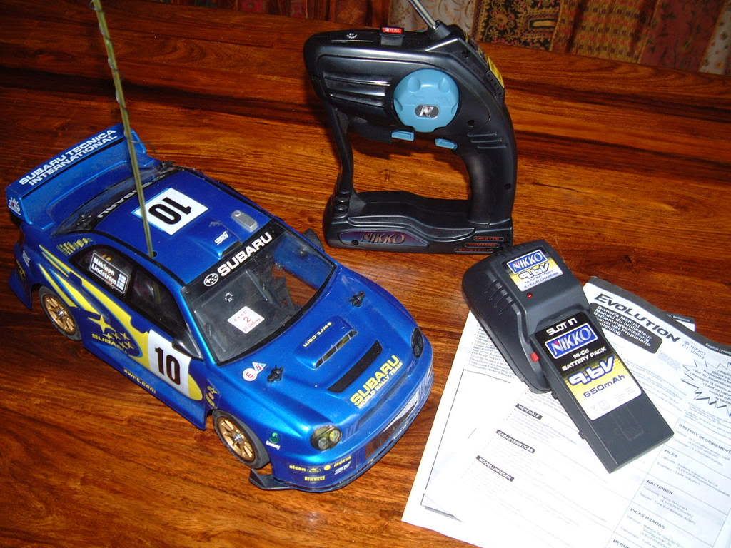 subaru petrol rc car