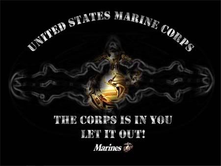 Marine Corps on Marine Corps   Cool Graphic