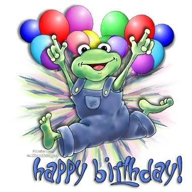 HappyBirthdayFrog.jpg happy birthday frog image by 24tammie