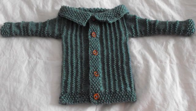 little ribbed baby jacket
