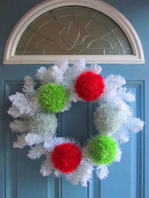 Merry Knitmas Wreath