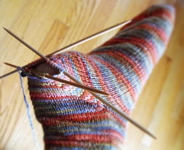 knitting afterthought heel