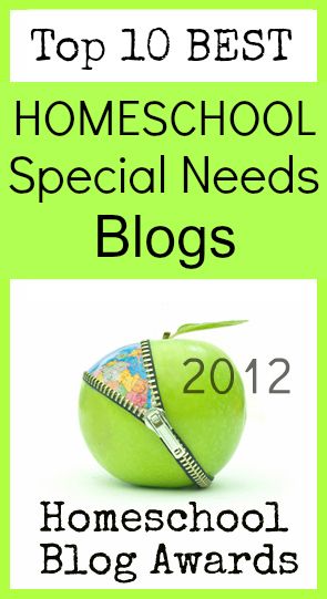 Top Homeschool Special Needs Blogs 2012 @hsbapost