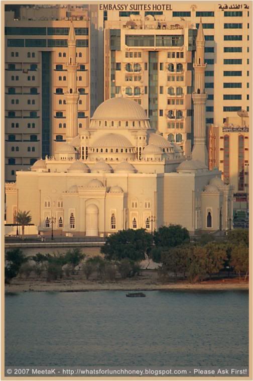 Mosque in Sharjah by MeetaK Mosque in Sharjah by MeetaK
