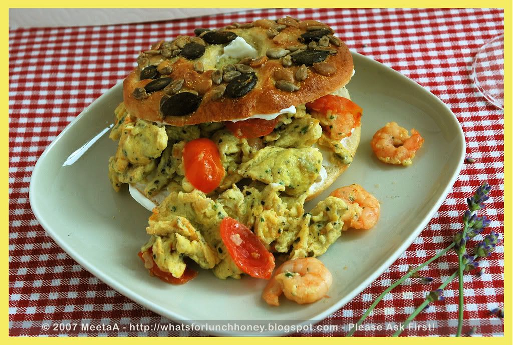 Filled Bagel (03) by MeetaA Filled Bagel (03) by MeetaA