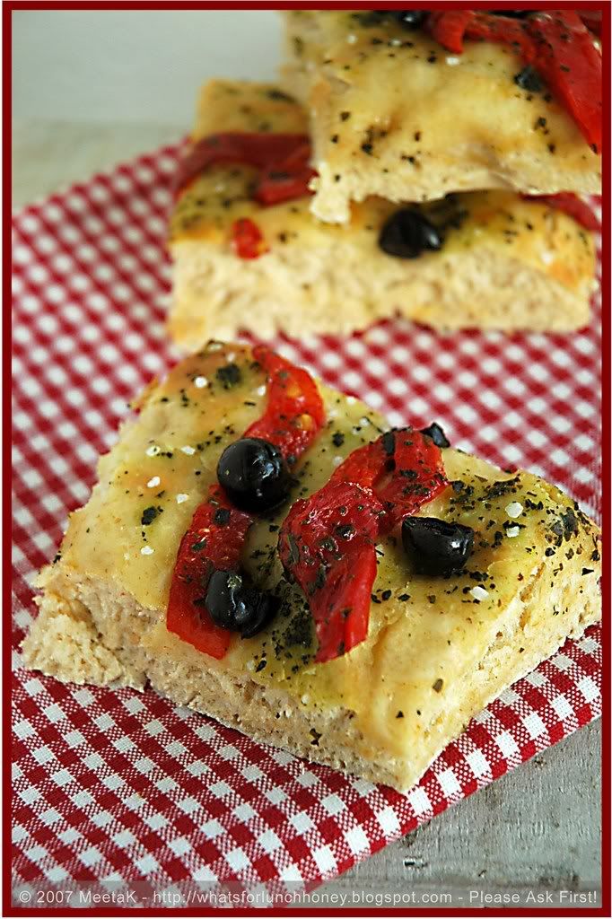 Focaccia (04) by MeetaK Focaccia (04) by MeetaK