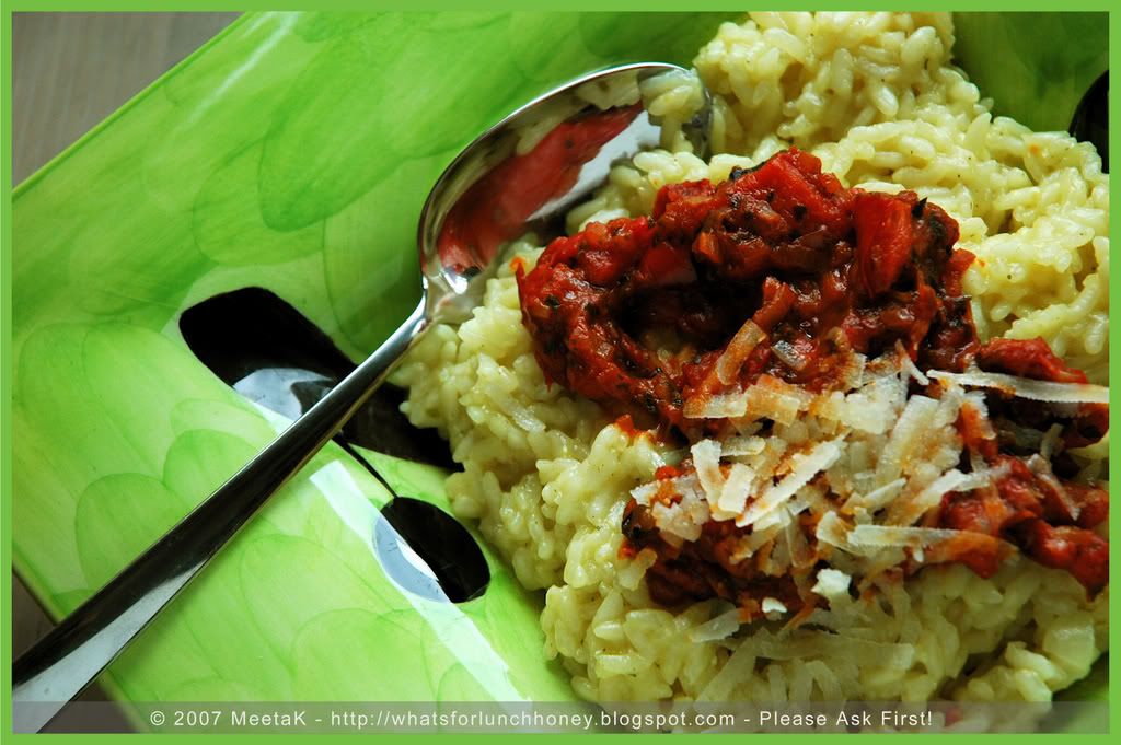 Red Pepper Risotto (01) by MeetaK Red Pepper Risotto (01) by MeetaK