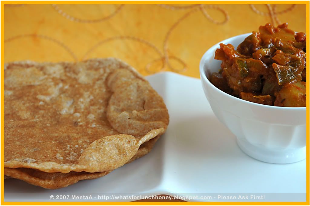 Poori-Bhaji (01) by MeetaA Poori-Bhaji (01) by MeetaA