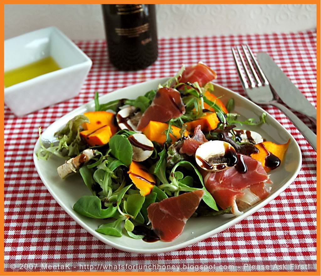 Pumpkin Ham Salad (01) by MeetaK Pumpkin Ham Salad (01) by MeetaK