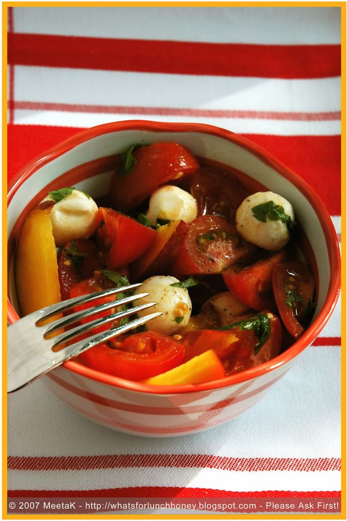 Tomato Peach Salad (05) by MeetaK Tomato Peach Salad (05) by MeetaK