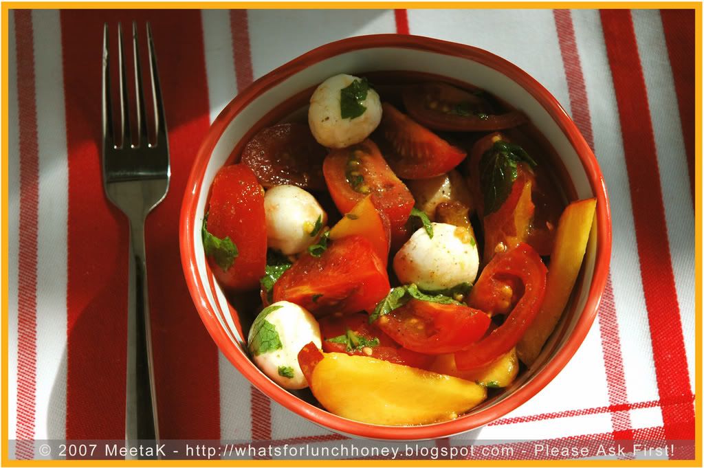 Tomato Peach Salad (07) by MeetaK Tomato Peach Salad (07) by MeetaK