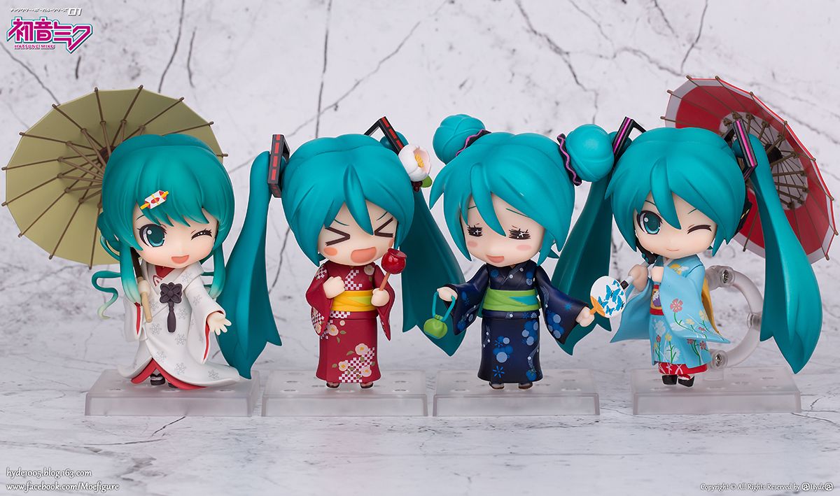 gsc黏土系列no333初音ミク浴衣ver夏椿pvcfigure