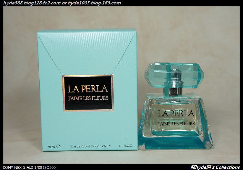 【香水】la perla jaime les fleurs 蓝色宝娜女士香水 tous 淘气小熊