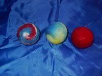 Custom Jingle Ball Set of Three(3)~PENNY SHIPPING!!!