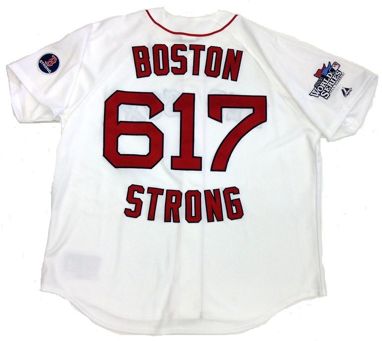 BOSTON RED SOX BOSTON STRONG MARATHON TRIBUTE 617 JERSEY MAJESTIC eBay