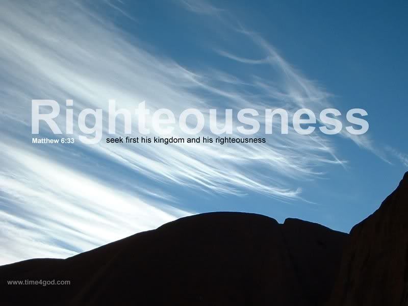 righteousness