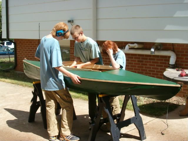 Thread: Boy Scouts build a C10 kayak . . . .