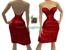 IMVU Little Red Dress