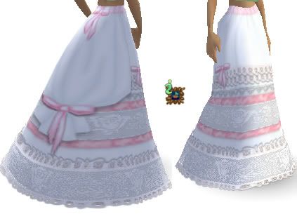 IMVU Rose Teatime Skirt