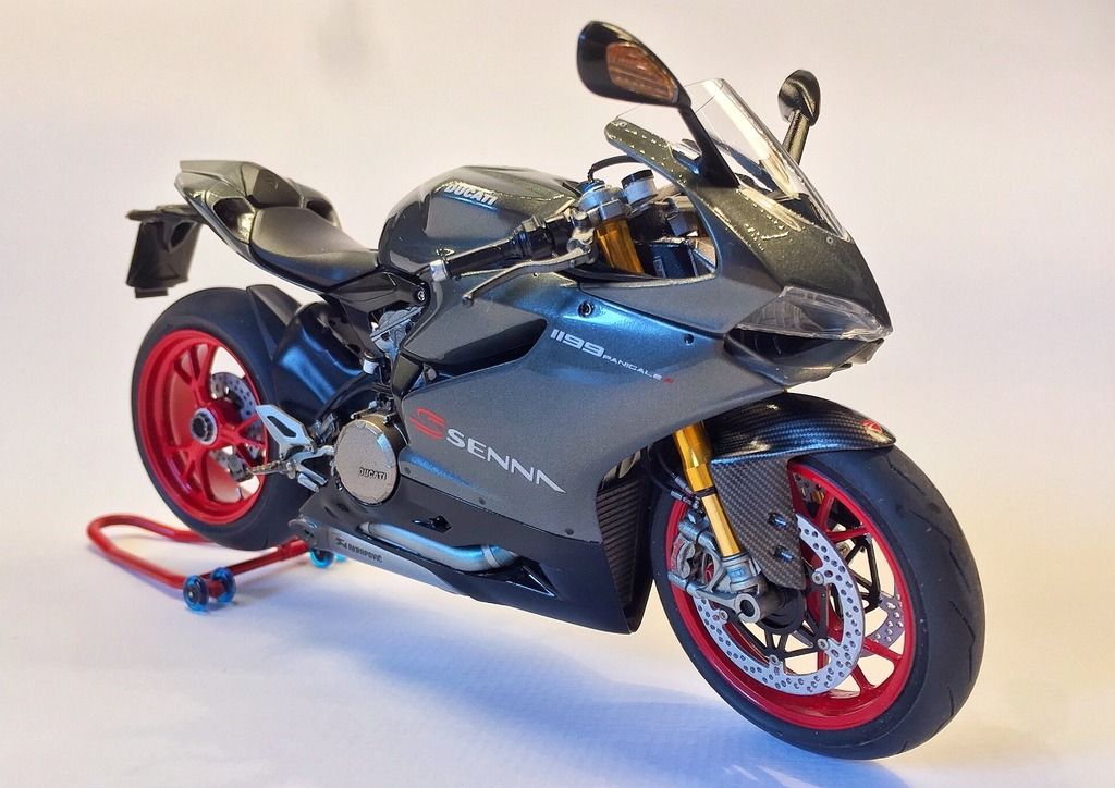 Tamiya Ducati 1199 Panigale S Senna Edition Ready For Inspection