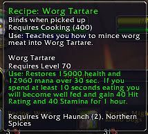 Worg Tartar