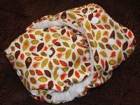 November Special Guest <br>Cow Patties Cloth Diapers<br>Fall Leaves<br>Pocket Diaper *OS*