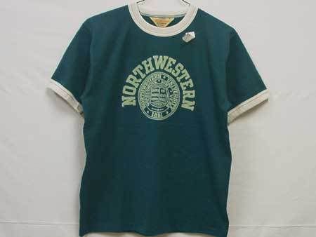 リンガー Tシャツ バインダーネック