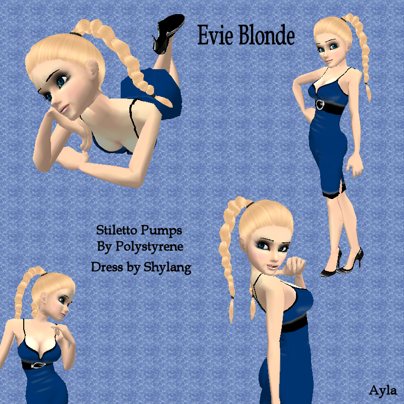Evie Blonde Background
