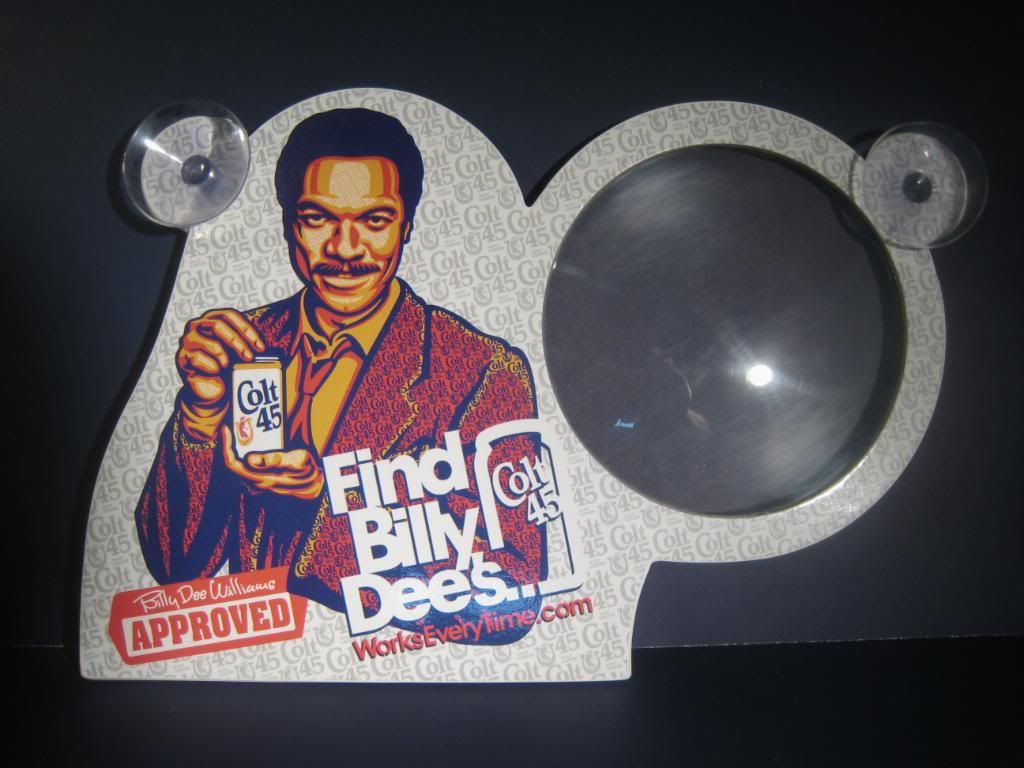 Colt 45 Malt Liquor Bar Billy Dee Williams Advertising Beer Cooler Sign 9855