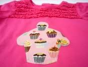 Cupcake <br> Applique T-Shirt <br> 12 months