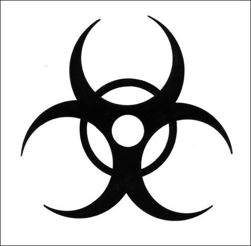 Biohazard Tattoo Design