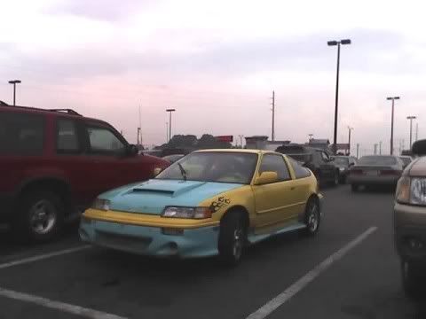 Tricked out honda crx #6
