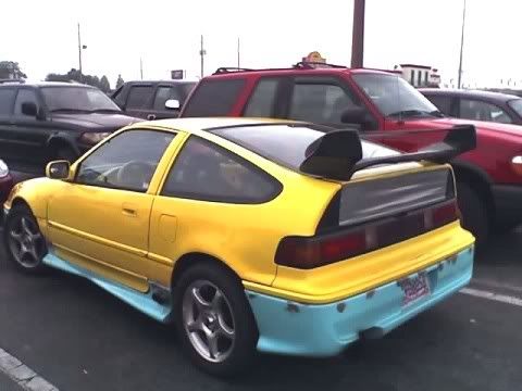 Tricked out honda crx #5
