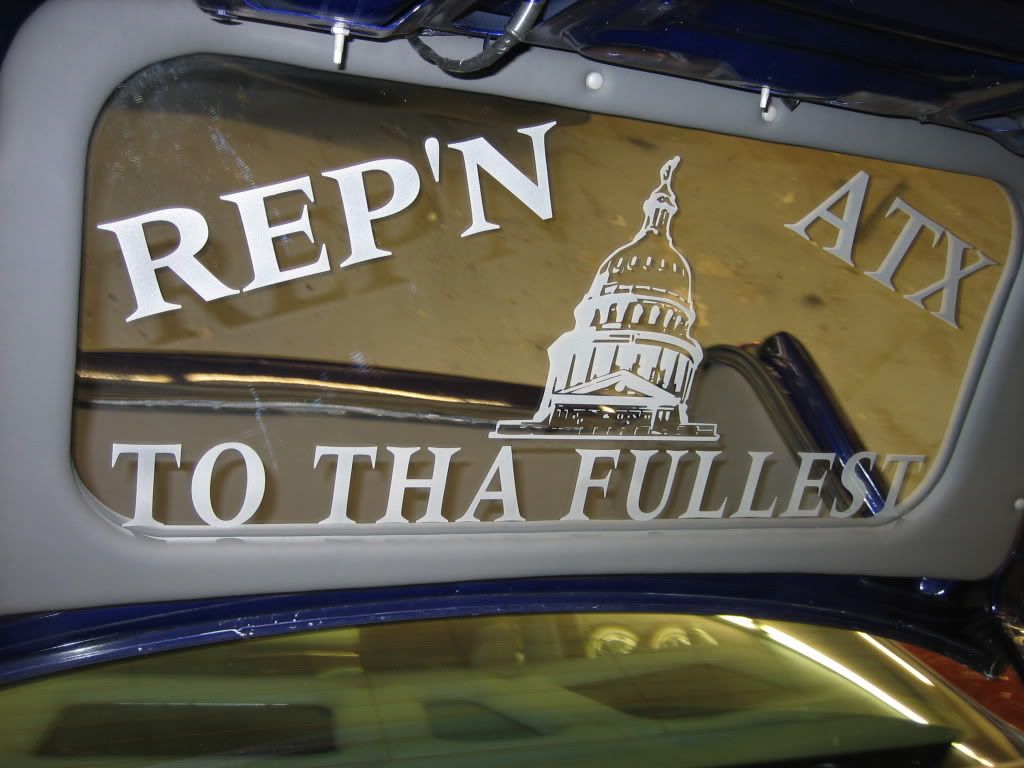 For TexasMostWanted69 and others. pop trunk signs... Chevy Impala SS