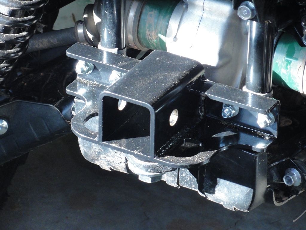 Receiver Hitch/Winching Suggestions Yamaha Grizzly ATV Forum