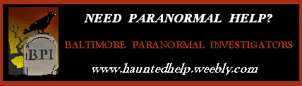  Baltimore Paranormal Investigators