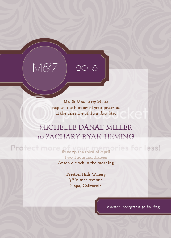 CLASSIC WEDDING INVITATIONS AND RSVP WITH ENVELOPES  