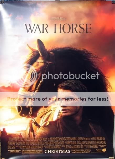 WAR HORSE Movie 4x6 ft Bus Shelter Poster 6FT  