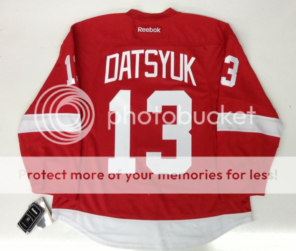 detroit red wings datsyuk jersey