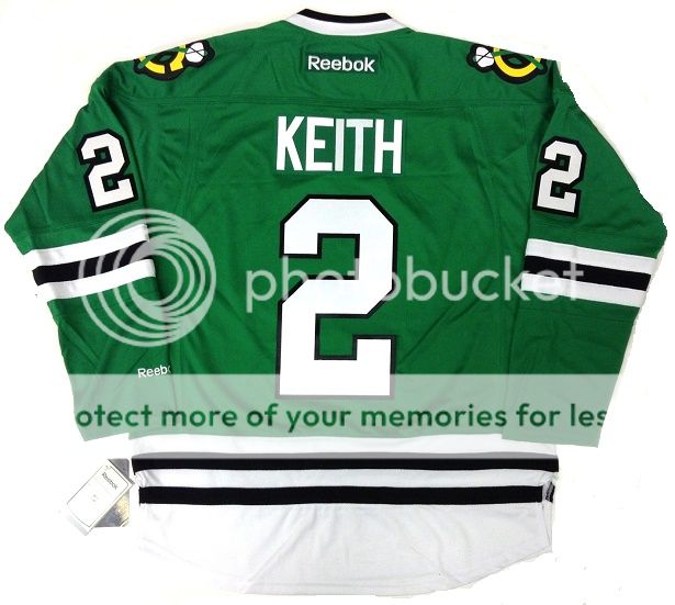 duncan keith green jersey