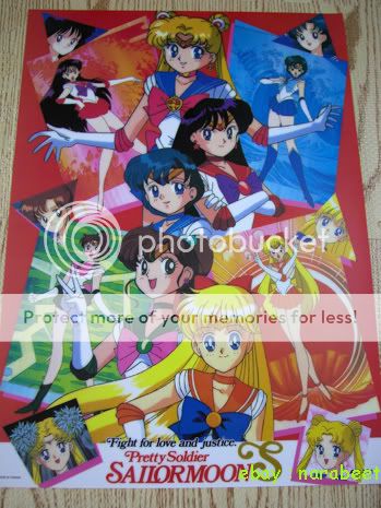 Sailormoon Pretty Soldier Sailor Moon Anime Poster #091  